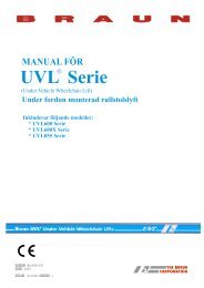 UVL Serie - Braun Corporation