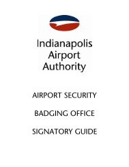 airport security badging office signatory guide - Indianapolis ...