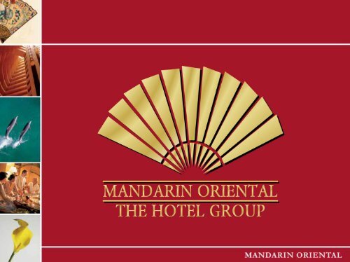 Mandarin Oriental International Limited - Mandarin Oriental Hotel ...