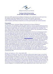 Child Pornography and Pedophilia - Meldpunt Kinderporno