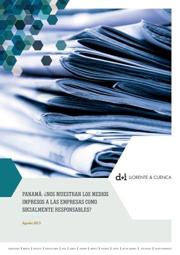 panamÃ¡: Â¿nos muestran los medios impresos a las empresas como ...