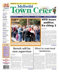 Idyllwild Town Crier