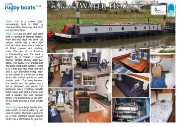 Brochure - Rugby Boat Sales