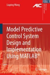 Model Predictive Control System Design and Implementation Using ...