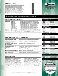 Vertical Cable Management System - Kassex