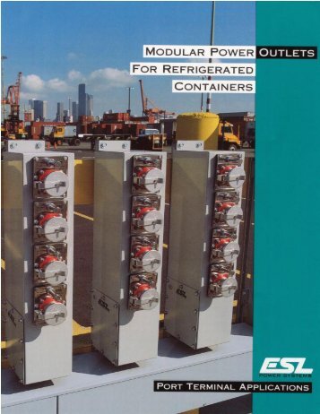 ESL Socket Module Reefer Assemblies for ... - cis-ship.com