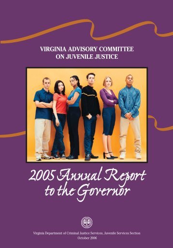2005 Annual Report - Virginia Department of Criminal Justice Services