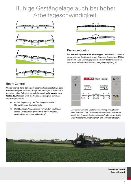 LEEB GS 6000 Feldspritze - Leeb-Mechanik