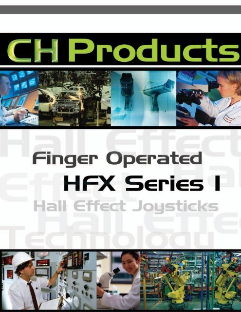 HFX Series I Joysticks - APEM
