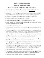 SDSU Children's Center Code of Safe Practices (PDF)