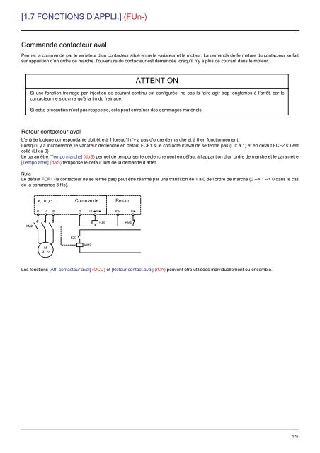 Altivar 71 â Guide de programmation - Skills Canada