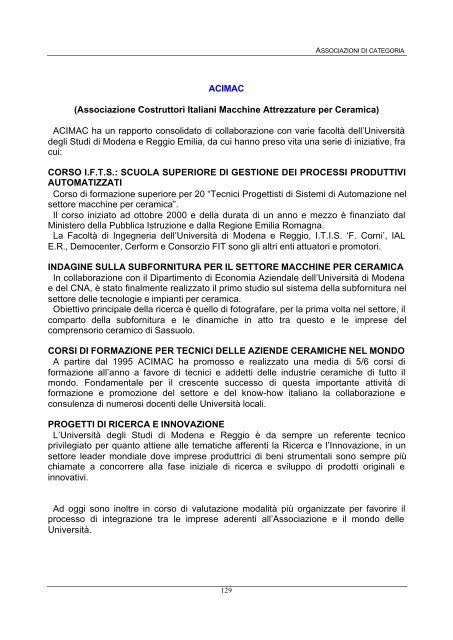 repertorio delle collaborazioni universita'-industria ... - Confindustria