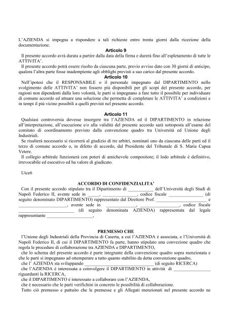 repertorio delle collaborazioni universita'-industria ... - Confindustria