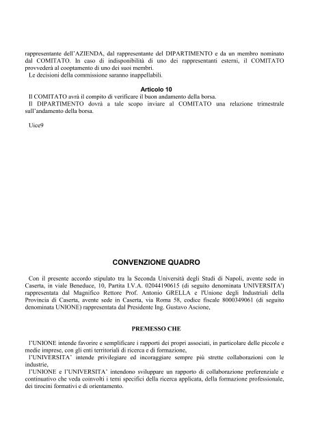 repertorio delle collaborazioni universita'-industria ... - Confindustria