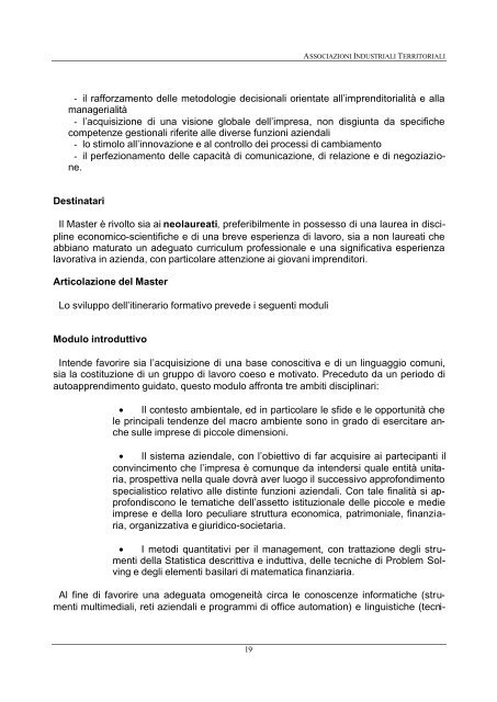 repertorio delle collaborazioni universita'-industria ... - Confindustria