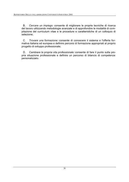 repertorio delle collaborazioni universita'-industria ... - Confindustria