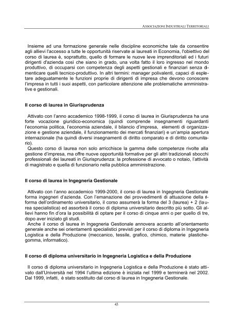 repertorio delle collaborazioni universita'-industria ... - Confindustria