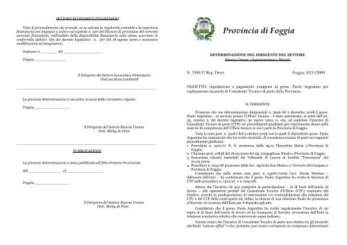 liquidazione e pagamento compensi al geom. Paolo Argentino per 