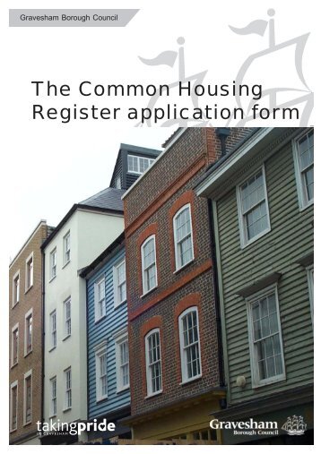 The common housing register.pmd - Gravesham Borough Council