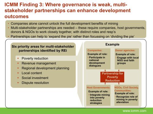 ICMM Script Slides - The Intergovernmental Forum on Mining ...