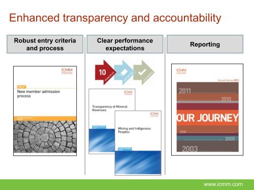 ICMM Script Slides - The Intergovernmental Forum on Mining ...