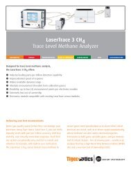 LaserTrace 3 Brochure (PDF) - Tiger Optics