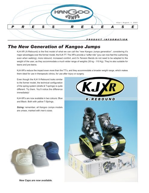 The New Generation of Kangoo Jumps