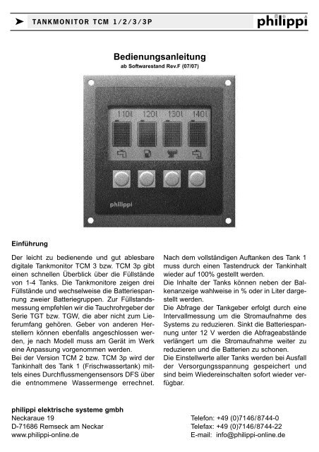 Bedienungsanleitung - Esomatic.de