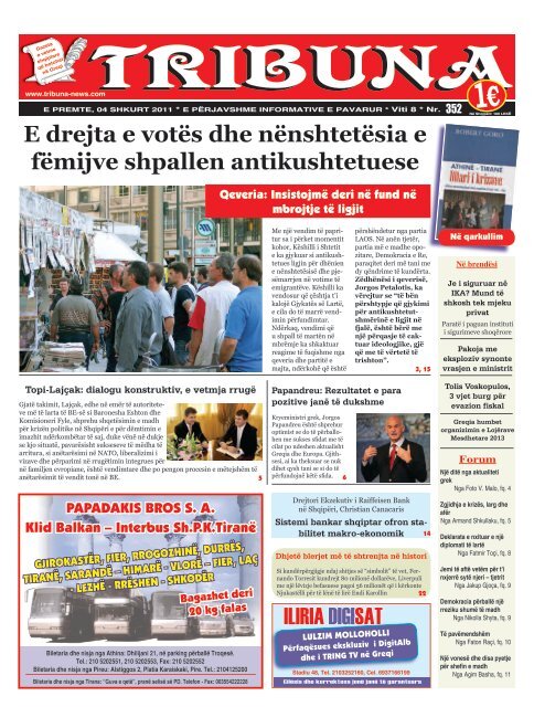 ILIRIA DIGISAT - Tribuna News