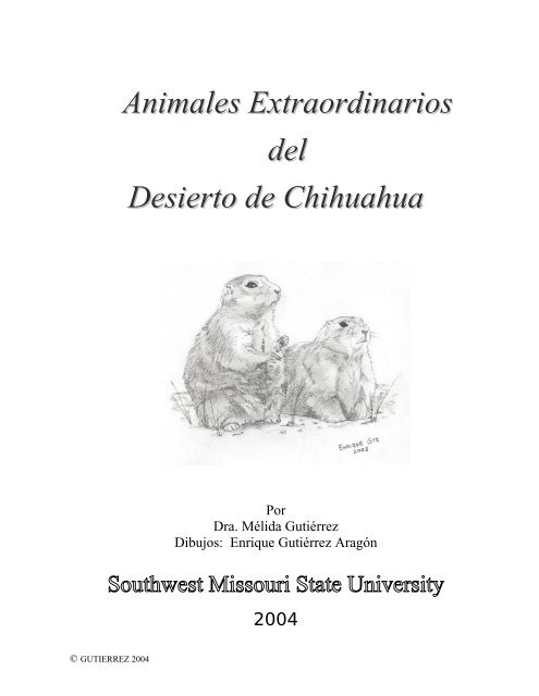 Animales Extraordinarios del Desierto de Chihuahua