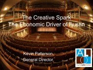 The Creative Spark - The Greater Austin Chamber of Commerce