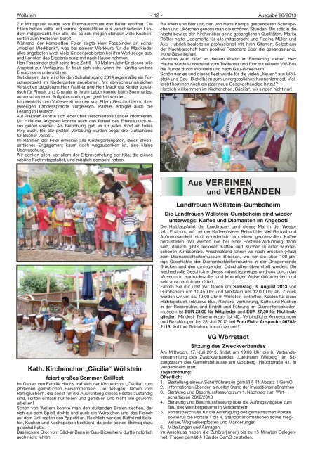 KW 28 / 11.07.2013 - Verbandsgemeinde WÃƒÂ¶llstein