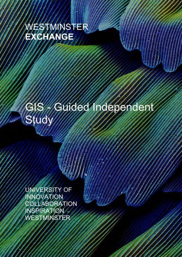 GIS - Guided Independent Study - University of Westminster