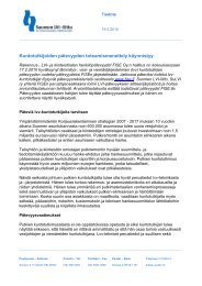 Vastaanottajan yhteystiedot - Suomen LVI-liitto | SuLVI ry