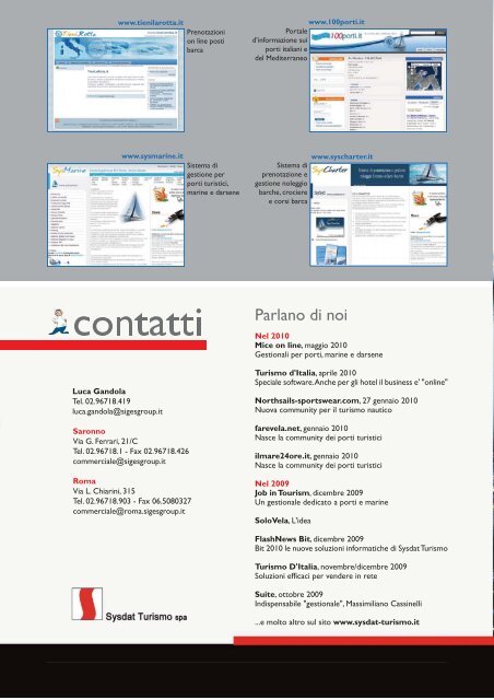 Scarica la brochure in pdf - Gruppo Informatico Siges