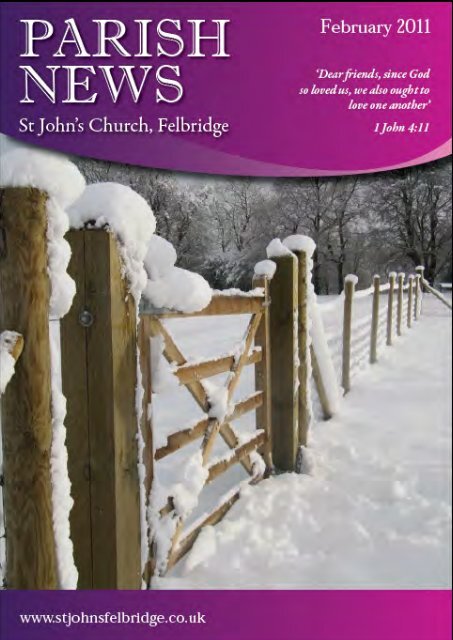 church family news - St John's Felbridge