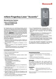 mifare-Fingerkey-Leser 