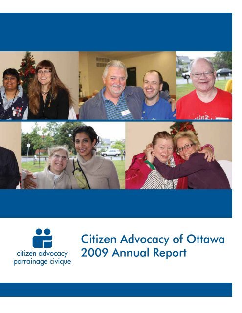 Citizen Advocacy of Ottawa 2009 Annual Report