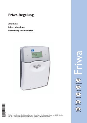 *49012640* 49012640 Friwa-Regelung - 3-Liter-Heizung.de Online ...