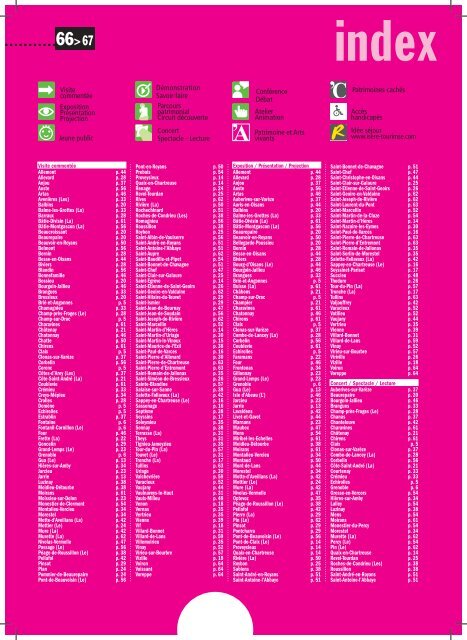 Programme journee patrimoine 2012 - Conseil gÃ©nÃ©ral de l'IsÃ¨re