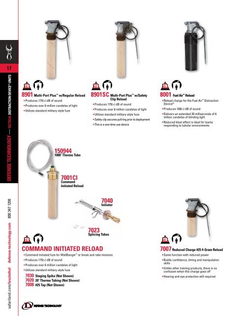 defense technology catalog - Public Safety Equipment Company LLC