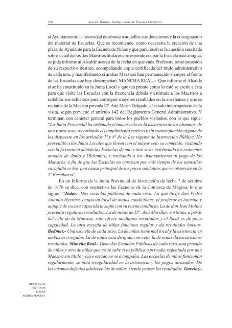 las visitas de inspecciÃ³n a las escuelas pÃºblicas de niÃ±os y niÃ±as en ...