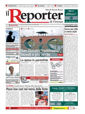 San Donato âraddoppiaâ, Novoli Ã¨ piÃ¹ verde - Il Reporter