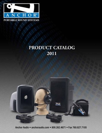 Brochure - Anchor Audio Warehouse