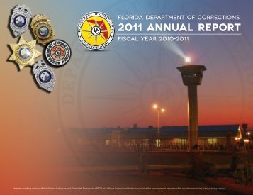 2011 Annual Report - Florida Department of Corrections