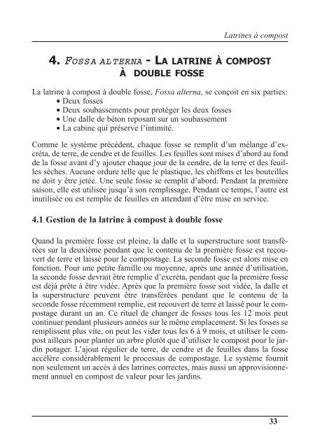 Latrines Ã  compost [high-resolution colour PDF: 12.3MB] - EcoSanRes