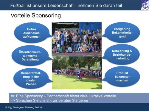 Fußball ist unsere Leidenschaft nehmen Sie daran teil