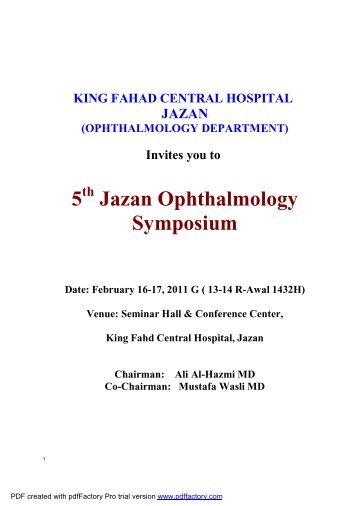 KING FAHAD CENTRAL HOSPITAL JAZAN