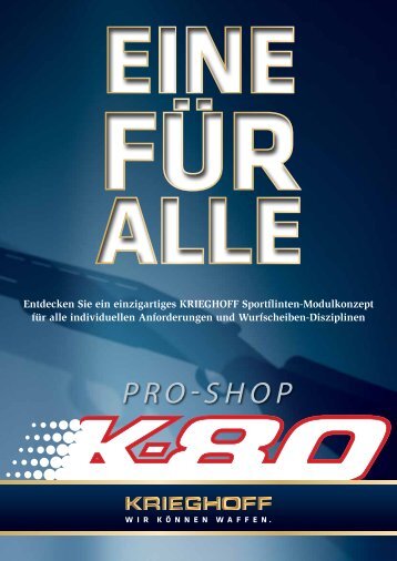 K-80 Pro-Shop - Krieghoff