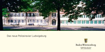Das neue Polizeirevier Ludwigsburg - Vermögen und Bau Baden ...